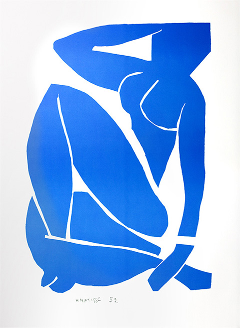 Henri Matisse 블루 누드 3 (Ne Bleu III)