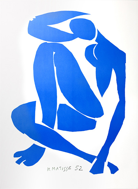 Henri Matisse 블루 누드 4 (Ne Bleu IV)