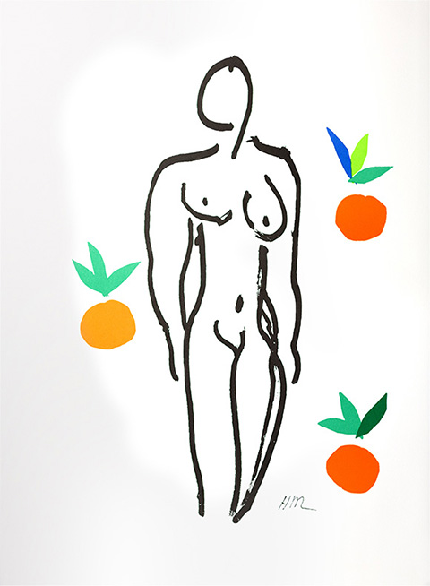 Henri Matisse 오렌지와 누드(Le Nu aux Oranges)