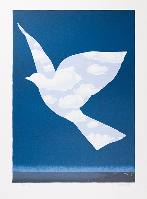 Rene Magritte 하늘 새(L' Oiseau de Ciel)