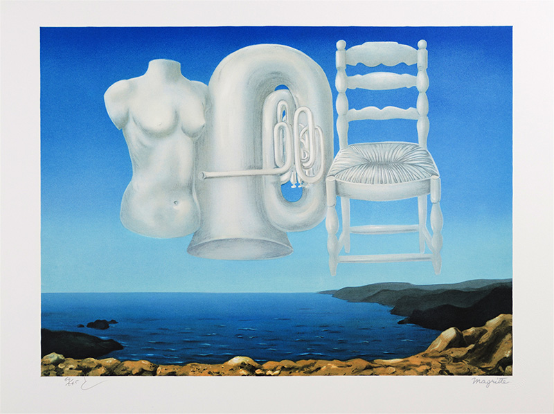 Rene Magritte 폭풍우의 조짐(Le Temps Menacant)