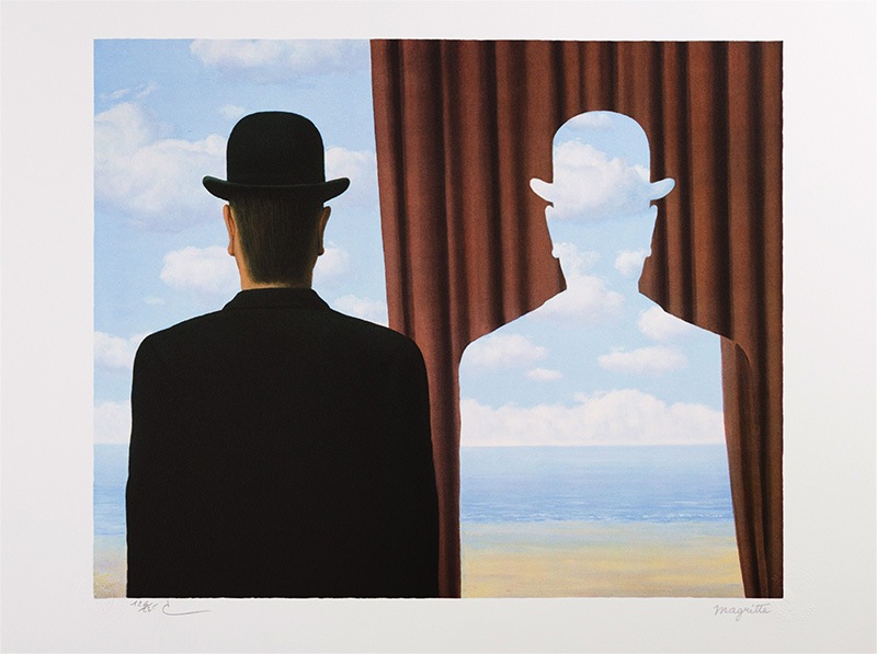 Rene Magritte 데칼코마니(Decalcomanie)