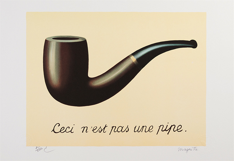 Rene Magritte 이미지의 배반(La Trahison des Image)