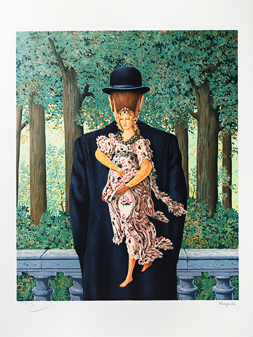 Rene Magritte 기성품 꽃다발(Le Bouquet tout fait)