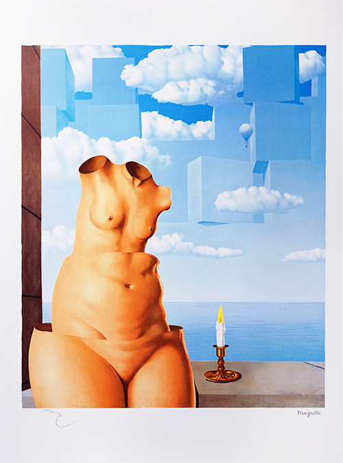 Rene Magritte 과대 망상증(La Folie des Grandeurs II)